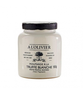 Mostaza de Trufa Blanca. A L'Olivier.  Delicat Gourmet