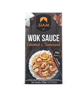 Salsa Wok Coco y Tamarindo 100gr. deSIAM. 6un. Delicat Gourmet