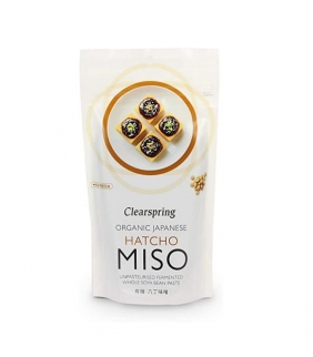 Hatcho Miso no pasteurizado 300gr. Clearspring. 6ud. Delicat gourmet