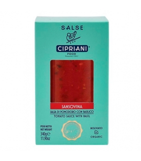 Salsa Pomodoro Bio 340gr. Cipriani. 6un. Delicat Gourmet