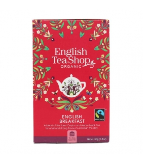 Té negro English Breakfast BIO 40gr. English Tea Shop. Delicat Gourmet
