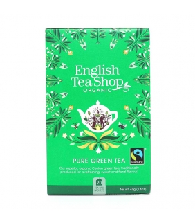 Té Verde BIO 40gr. English Tea Shop. 6un. Delicat Gourmet