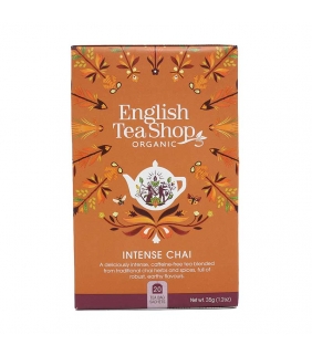 Té Negro Intenso Chai BIO 40gr. English Tea Shop. 6un. Delicat Gourmet