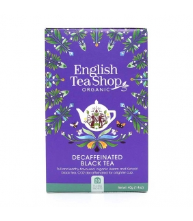 Té Breakfast Descafeinado 40gr. English Tea Shop. 6un. Delicat Gourmet