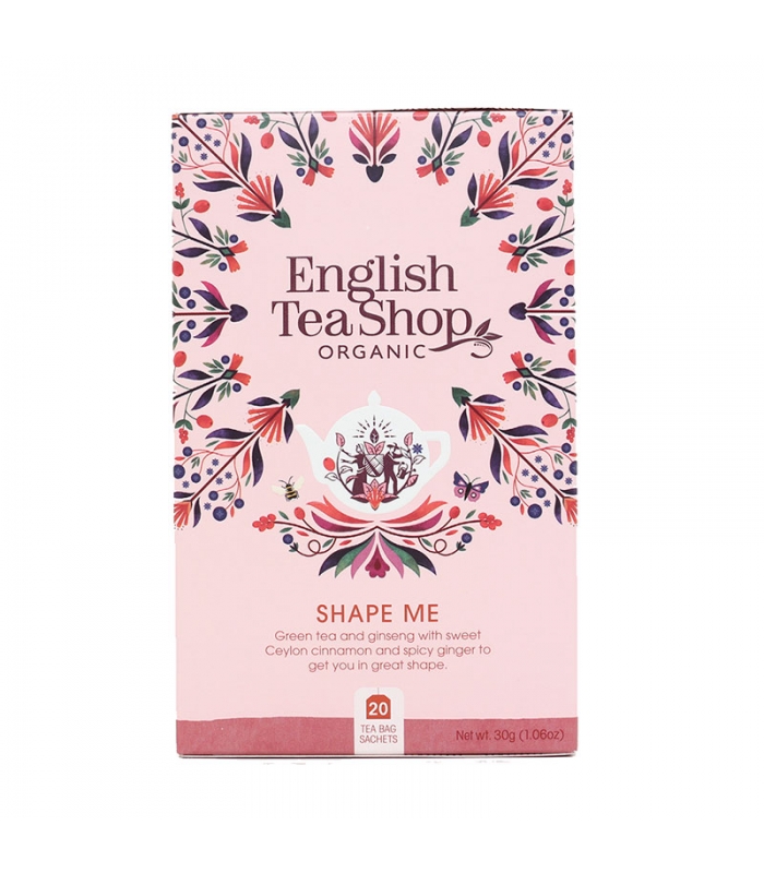 Infusión Shape Me 30gr. English Tea Shop. 6un. Delicat Gourmet