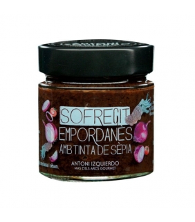 Sofrito Ampordanés con Tinta de Sepia 250gr. Antoni Izquierdo. 6un. Delicat Gourmet