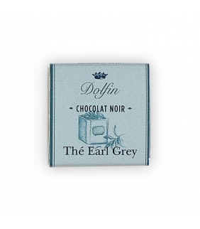 Chocolate Negro Early Grey 4,5gr. Dolfin. 360un. Delicat Gourmet