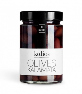 Aceitunas Kalamata al natural 310gr. Kalios. 12un. Delicat Gourmet