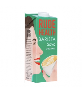 Bebida de Soja Barista BIO 1l. Rude Health. 6 ud. delicat Gourmet