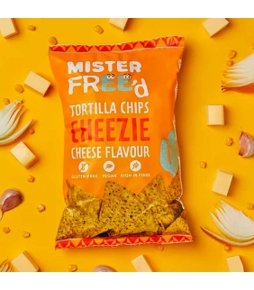 Tortilla chips Queso 135gr. Mr Free'd. 12un. Delicat Gourmet